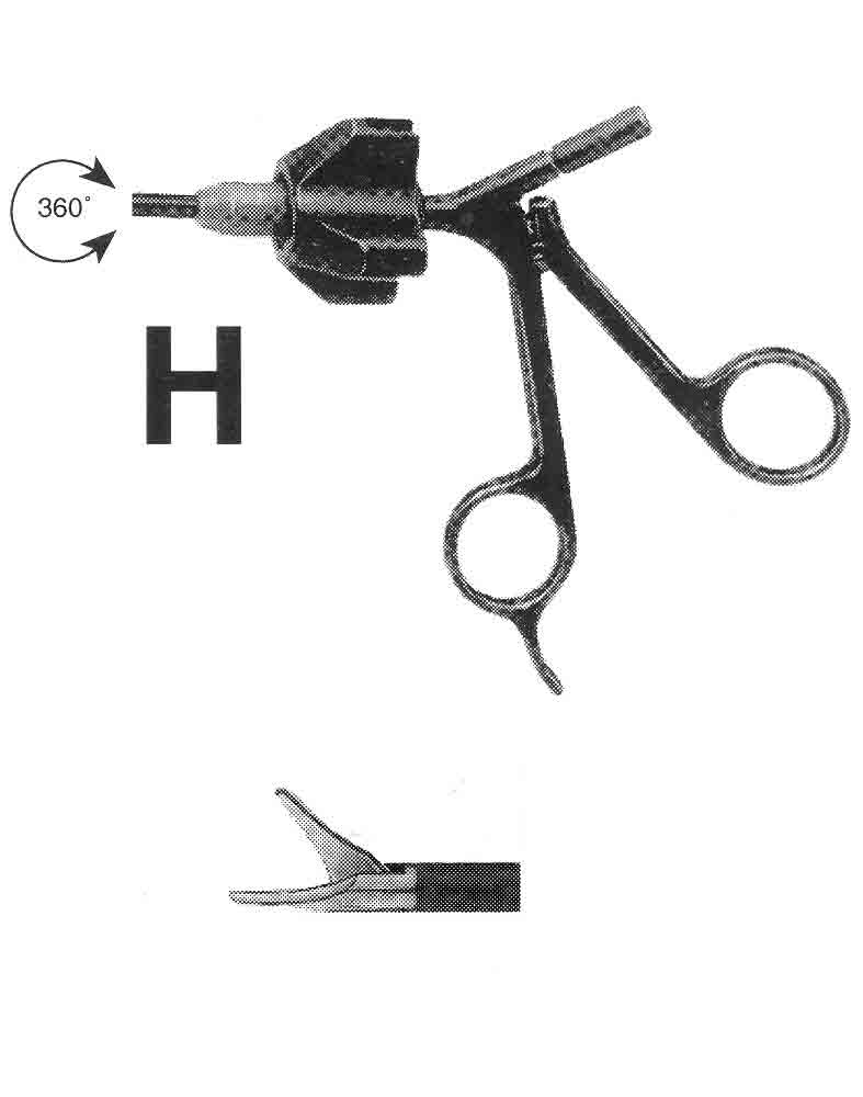 İZOLELİ MAKAS H MODEL SAPLI ÇAP  5MM L:43CM